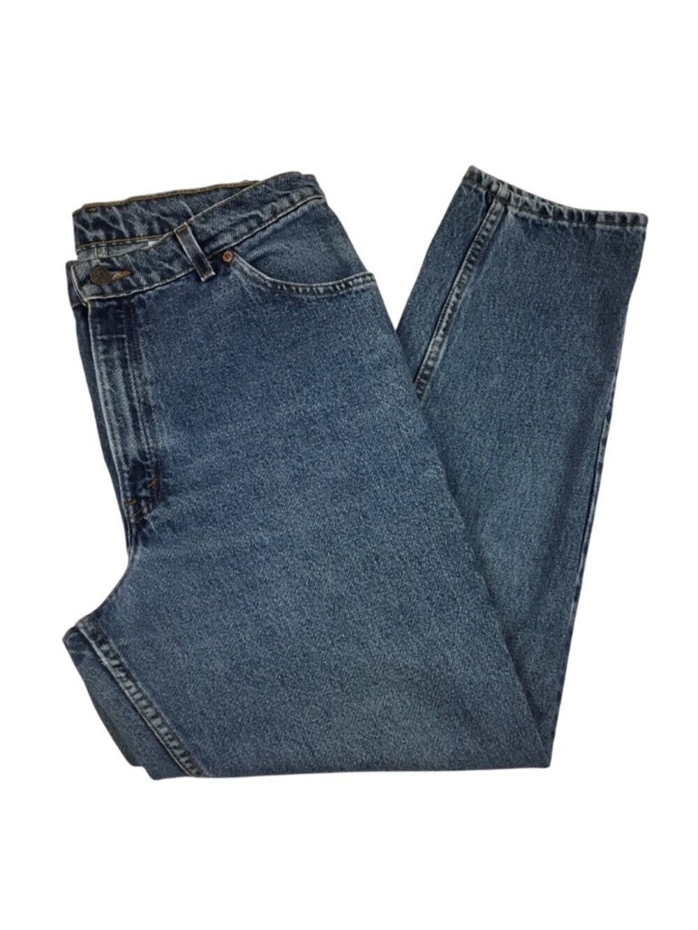RARE VINTAGE LEVI’S 950 Orange Tab Relaxed Fit Tapered Leg Jeans Size 14 - Picture 7 of 15